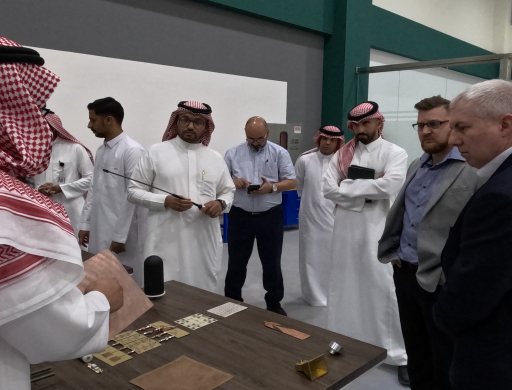 زيارة وفد خارجي من الهيئة العامة للتطوير الدفاعي